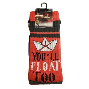 IT PennyWise Scary Clown Youll Float Too Socks